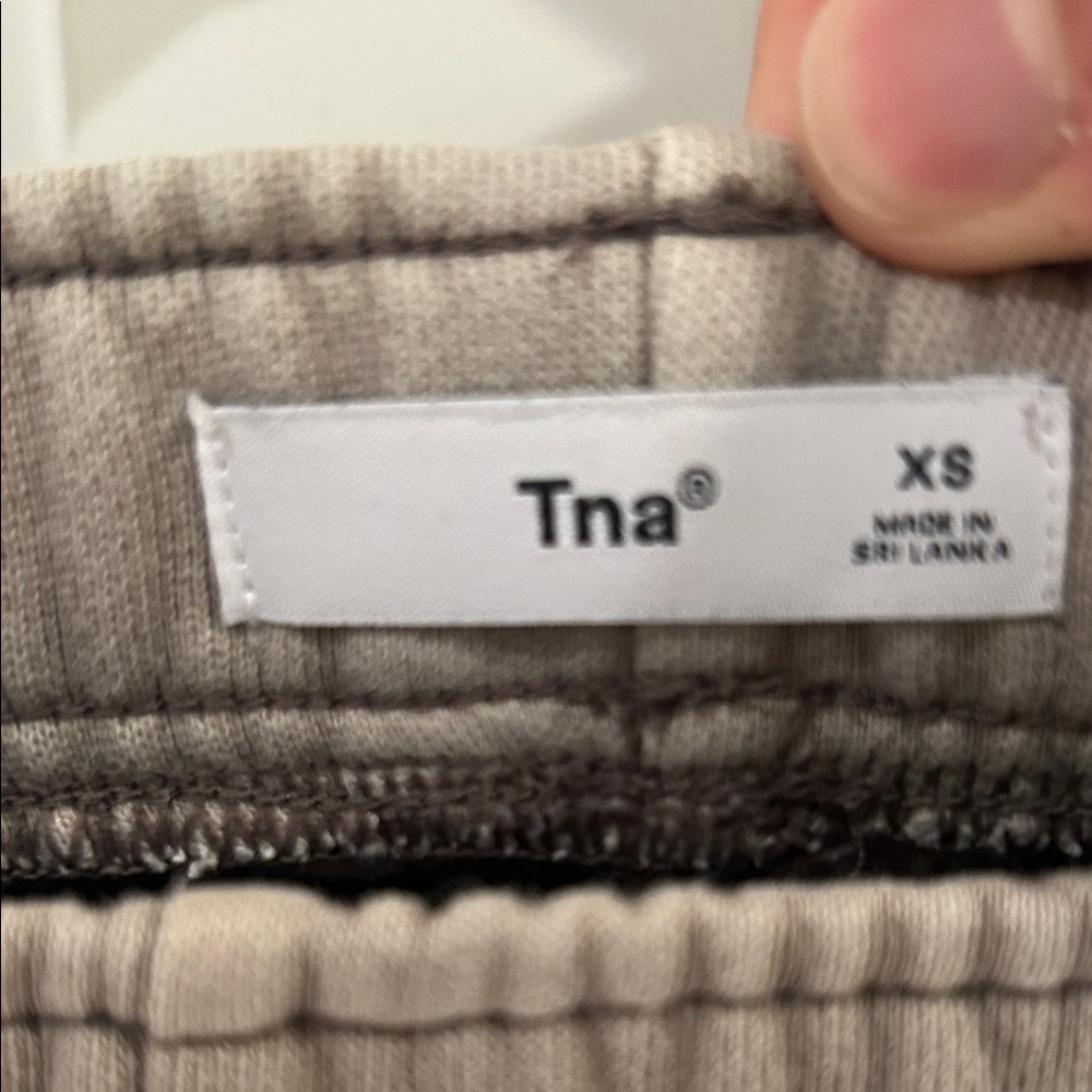 TNA Men's Taupe Joggers - Picture 2 of 3
